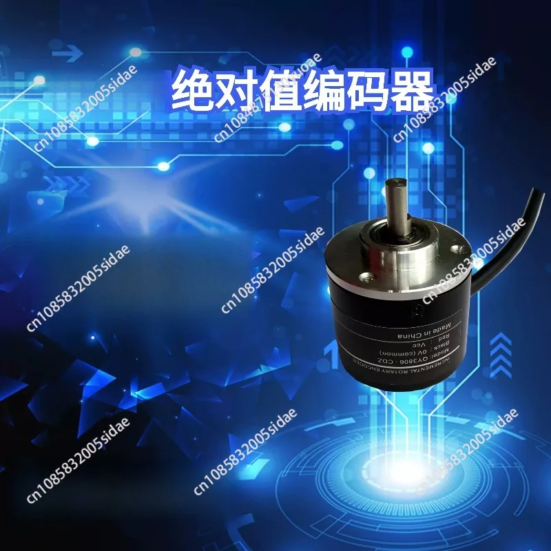 Single Turn Magnetic Absolute Rotary Encoder SSI MODBUS RTU RS485 Protocol High Precision 15 16 Bit For CNC Robotics Automation