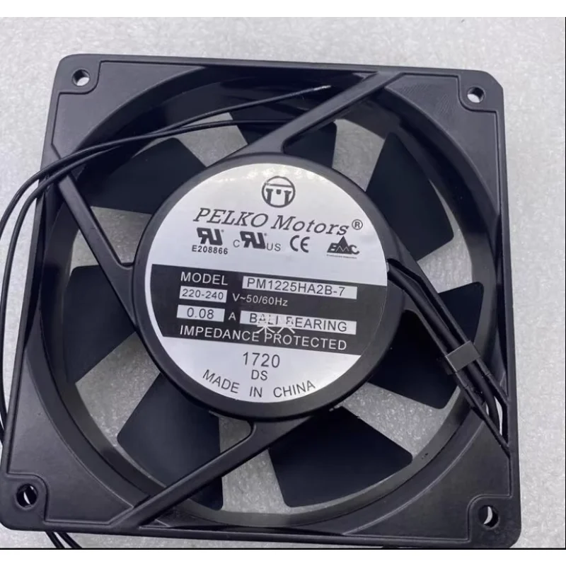 

PELKO PM1225HA2B-7 AC 220/240 В 0,08 А 120x120x25 мм 2-проводной охлаждающий вентилятор для сервера