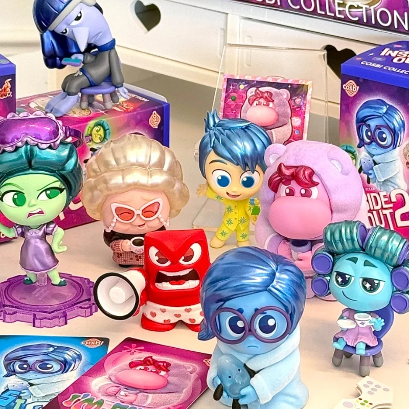 

Оригинальная кукла JANDOON Inside Out2, кукла с рисовым зерном, сюрприз, слепая коробка, игрушка, радость, двор, дизайн, страх, угол, мини-фигурки и украшения