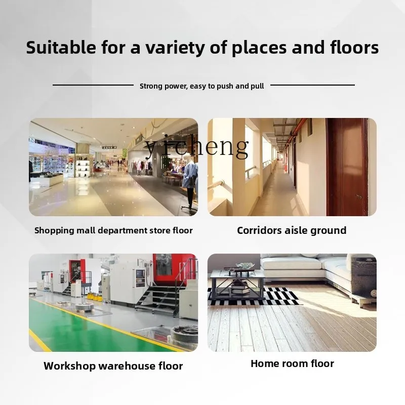 XL Foldable Mini Floor Washer Household Office Commercial Small Lithium Battery Floor Mopping Machine