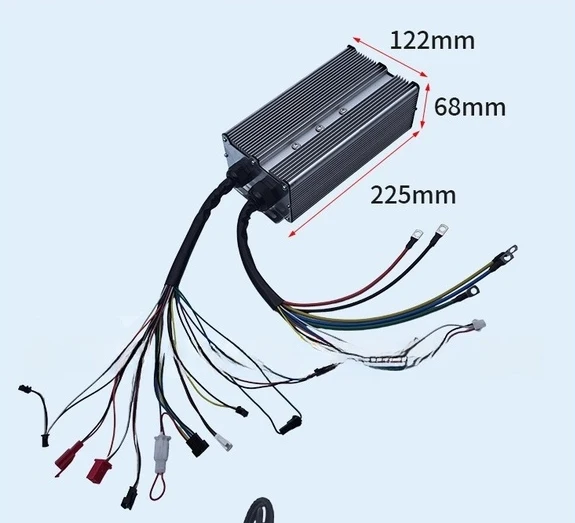 Scooter Brushless Controller 36/48V 1500-3000W 18 Tube LCD Speed Control Instrument Electric Scooter Controller Replace Parts