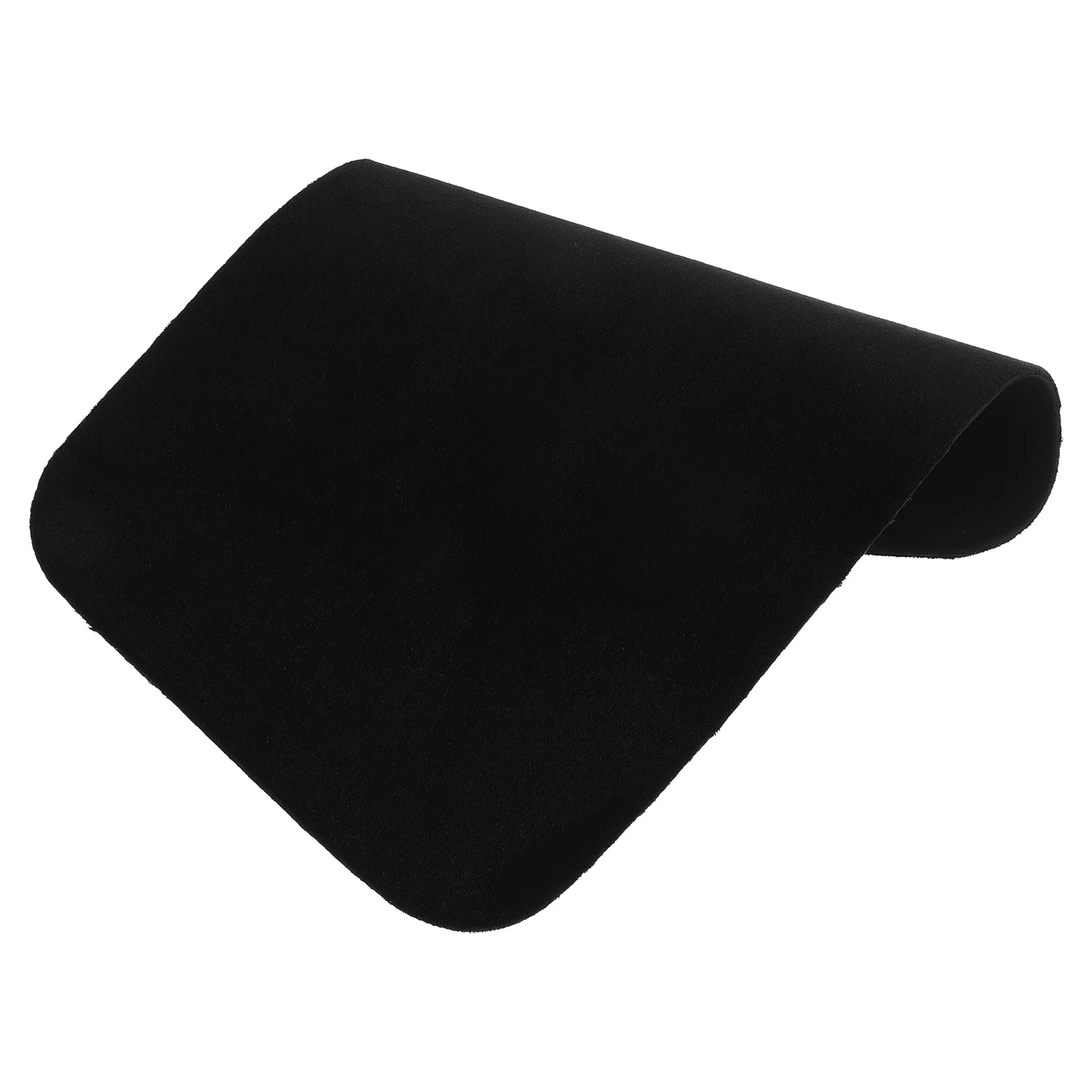 

Mat Black Portable Poker Deck Mat for Playing Cards Game Table Mats Closeup Props Reliable Cloth Material