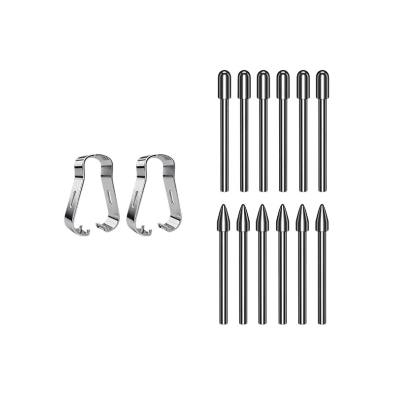 Replacement Touch Stylus For Samsung Galaxy Tab S7/S8/S9+ S23 Note20- S Pen Tip With Clip