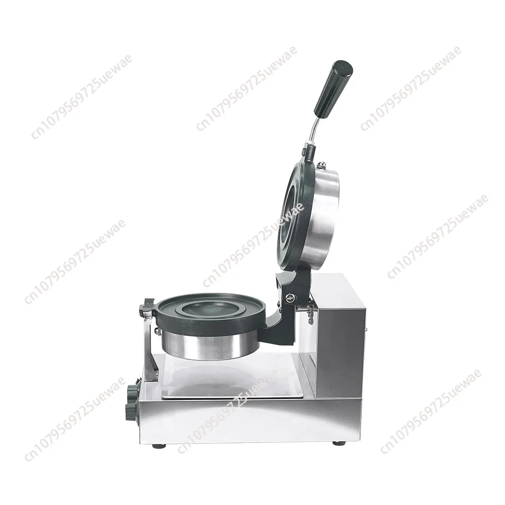 Electric Burger Waffle Maker, Burger Embryo Round Non-Stick Burger Waffle Maker