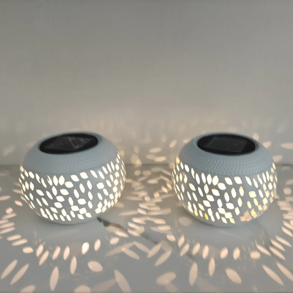 Solar Metal Table Lantern 3
