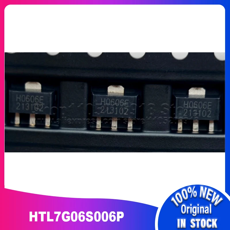 

10PCS/LOT HTL7G06S006P H0606E SOT-89 1.8-600MHz 6W 100% New Spot stock