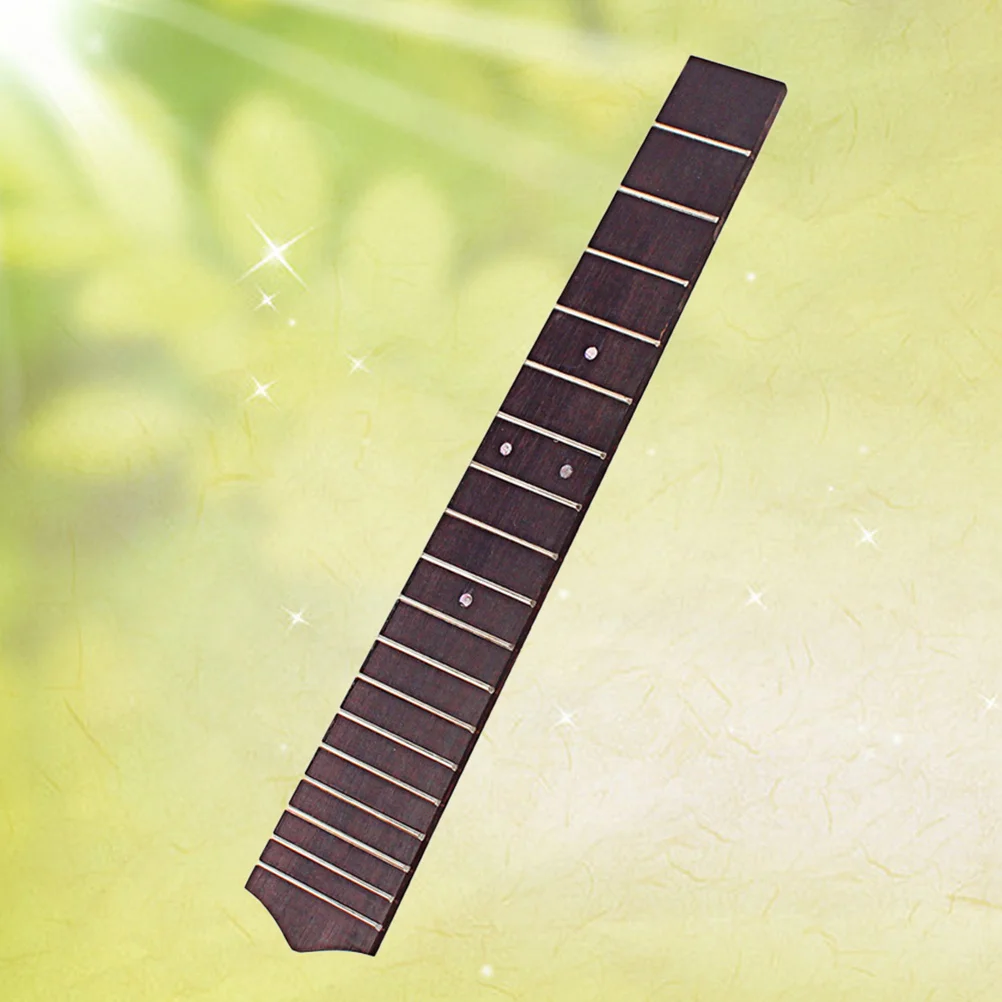 

30 Inch Concert Ukulele Fretboard Elegant Appearance Precise Design High Density Wood Replacement for Ukulele Players