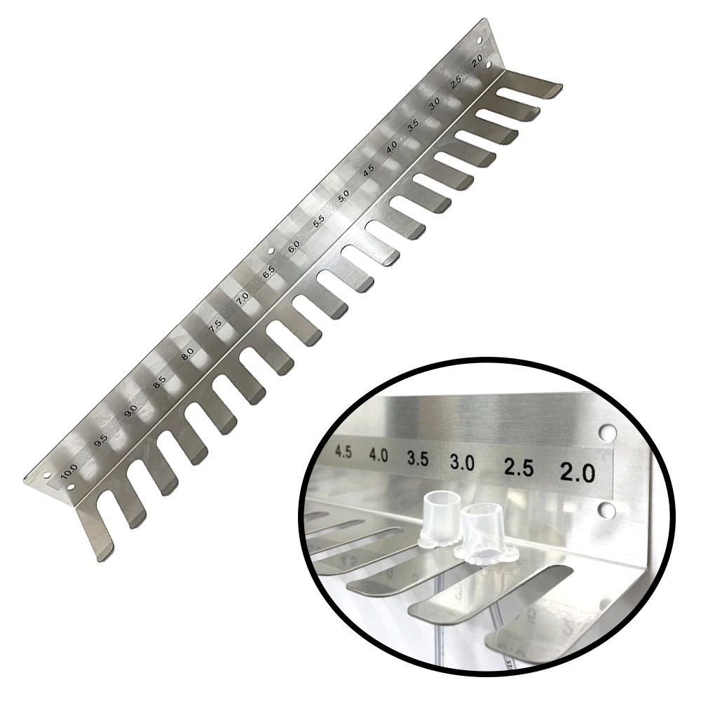 304 Stainless Steel Endotracheal Intubation Hanger Endotracheal Tube Rack Trachea Cannula Holder Veterinary Clinic