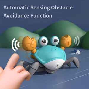 Bebekler için oyuncak oyun videoları, İnteraktif bir şekilde Kaçmak için Yengeç Sürünerek, Müzikle yürüyün, Engellerden Otomatik Olarak Kaçının ve Oyuncaklar En iyi 10 satış kapağı-oyuncak-no. 6