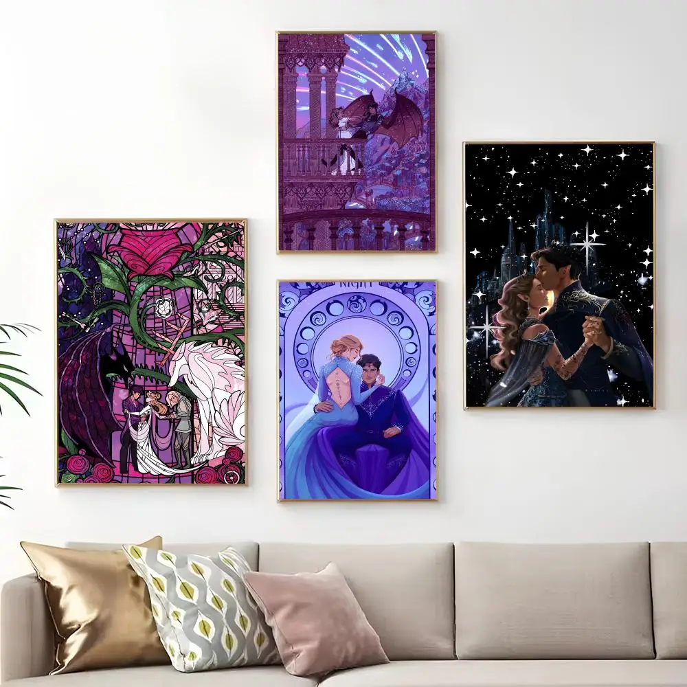 Acotar A Court Of Mist And Fury Painting Calligraphy Print Canvas Art Pictures Home For Living Room Modern Decor Room Home Decor