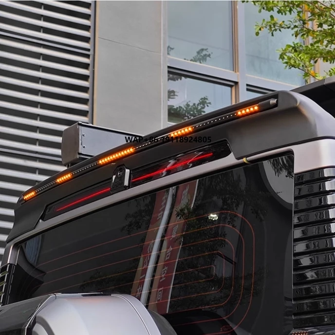 

Chinese Car Parts Tail Wing with Flow Lights for T2 Traveler JETOUR TRAVELER T2 BODY KITS