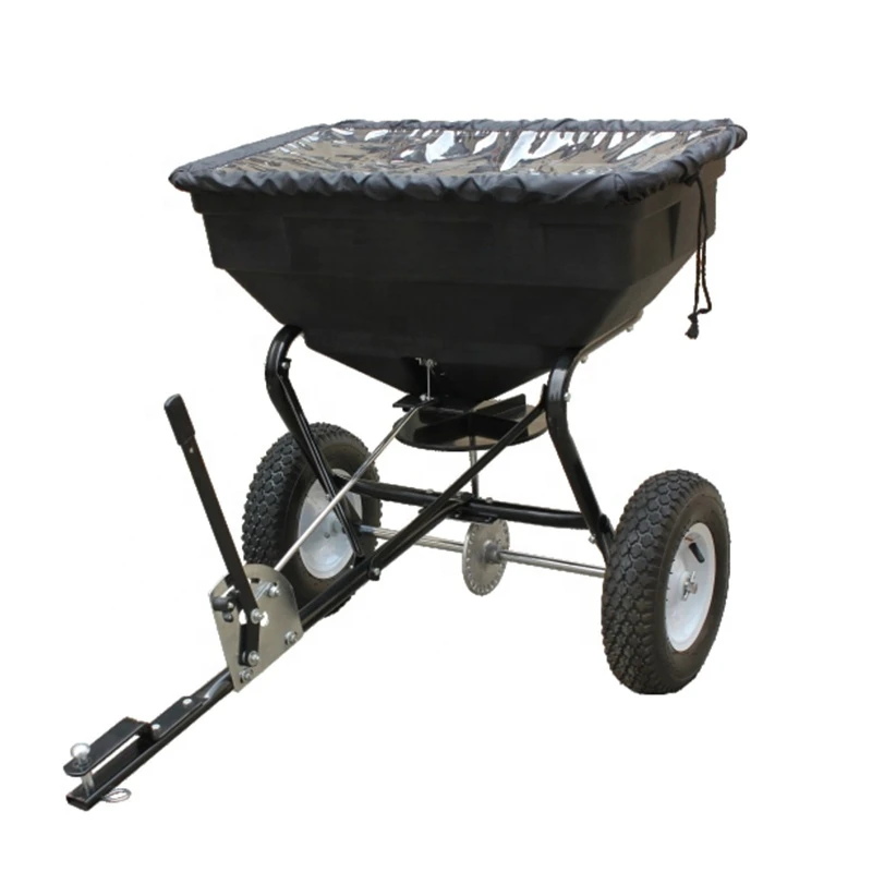 60L Garden Home Use Agriculture Tow Behind Salt Fertilizer Drop Spreader