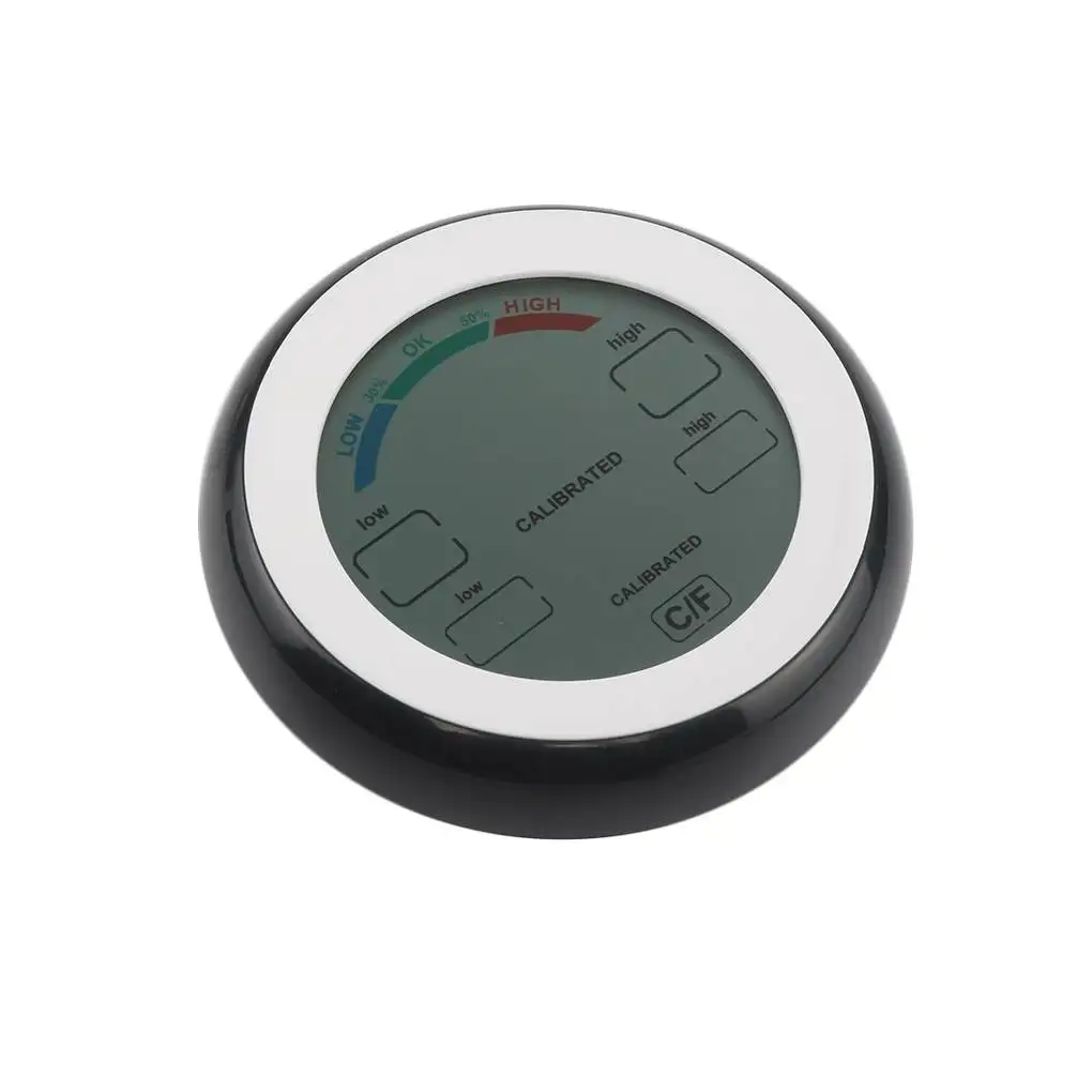 Digital Thermometer Hygrometer Temperature Humidity Meter °C/°F Max Min Value Trend Display Mini Temperature And Humidity Meter