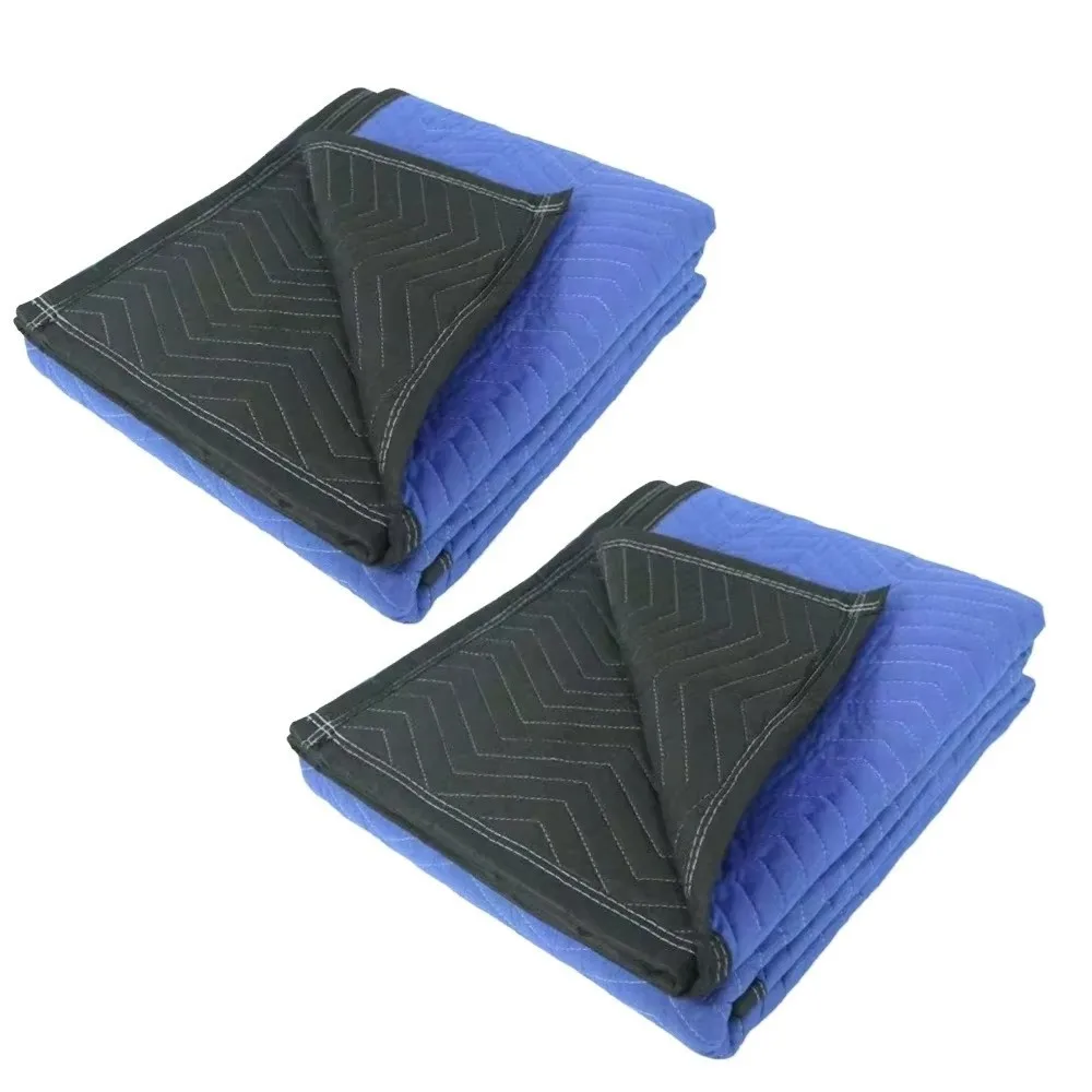 Portable Heavy Duty Moving Blankets Thick Durable Packing Blankets Furniture Wrapping Mobile Blanket For Moving Shipping