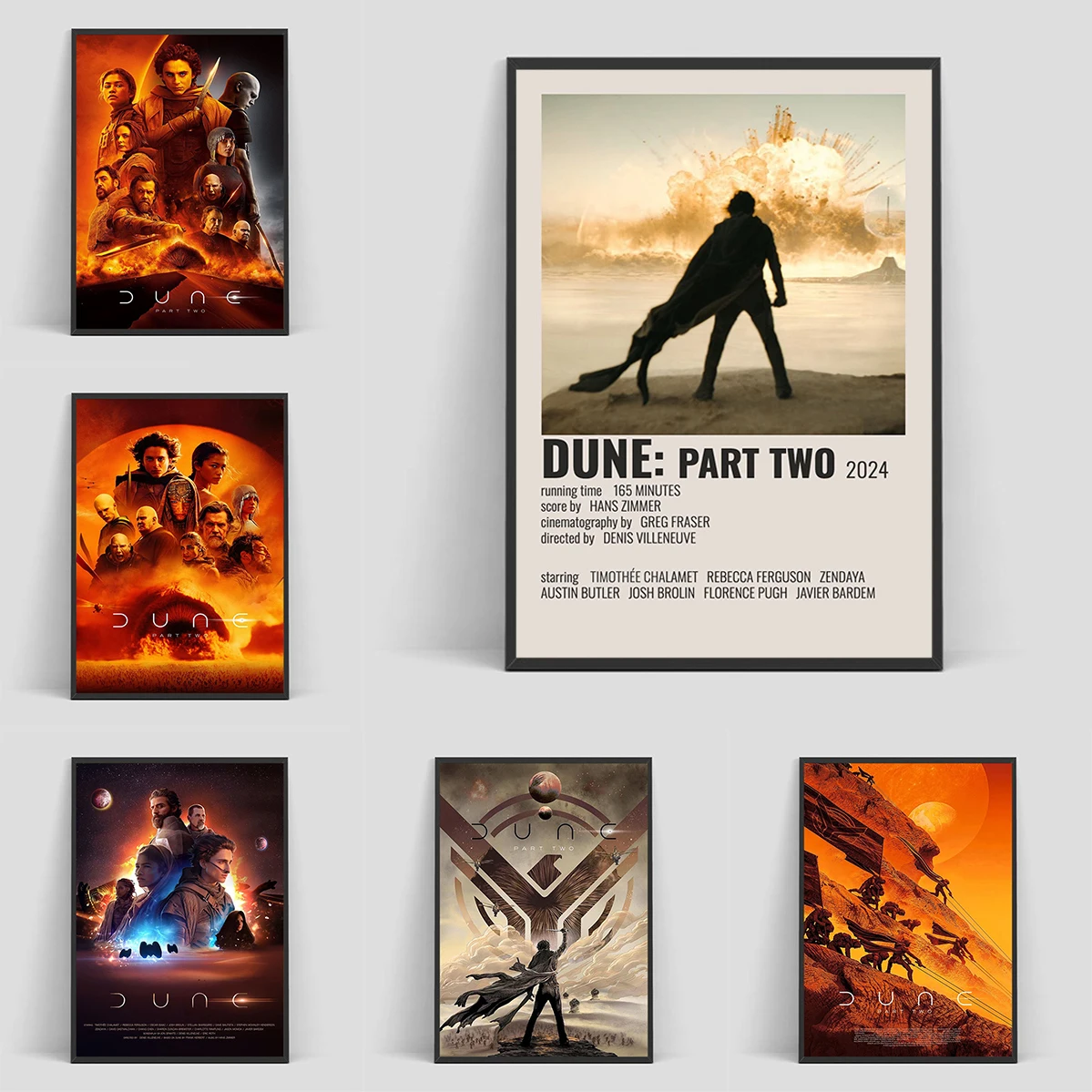 HD Print Movie Dune Characters Poster Decorative Pictures for Living Room Decoration Bedroom Stuff Wall Posters Vintage Home Art