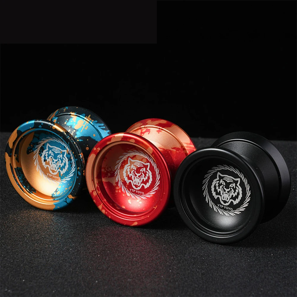 

Yoyo Professional Magic Yoyo Metal Yoyo With 10 Ball Bearing Alloy Aluminum High Speed Unresponsive Yo Yo Classic Toys For Kids