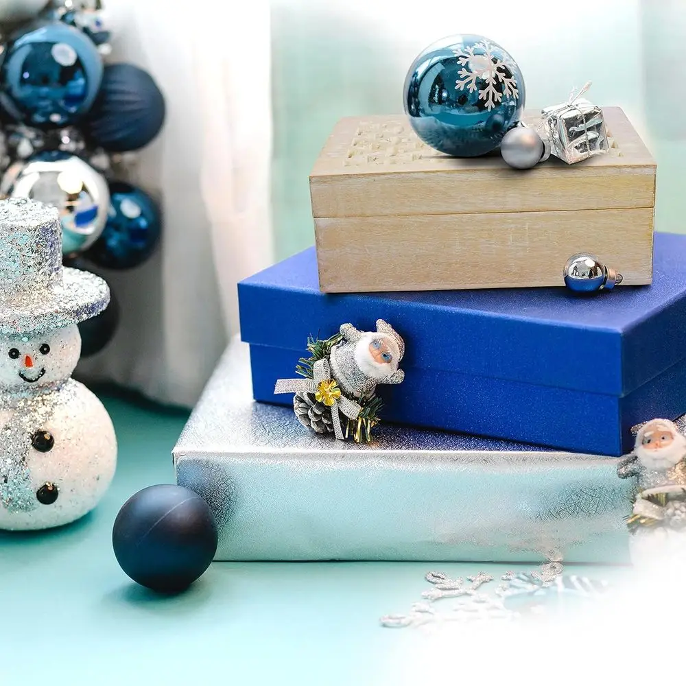 Large Whitewashed Mango Wood Memory Box with Hinged Lid - 9x6x3.5 Inches for Photos & Keepsakes