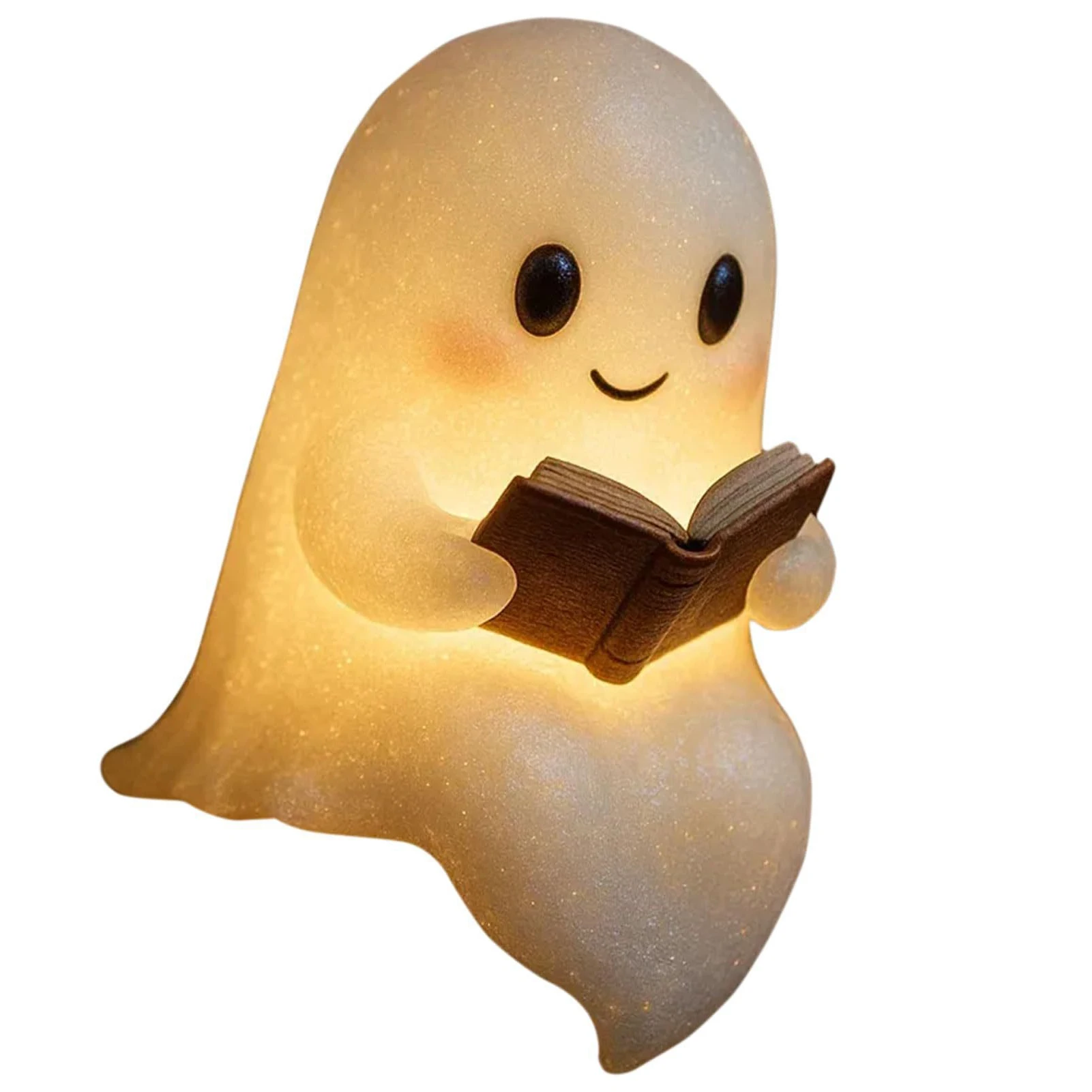 Nette Geist Lesen Schreibtisch Licht Halloween Geist 3D LED Leuchtende Geist Nachtlicht Für Halloween Geschenke Party Dekoration