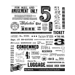 2024 New Retro Label Graffiti Pattern Clear Stamps For DIY Making Decoration Greeting Card Scrapbooking No Metal Cutting Dies