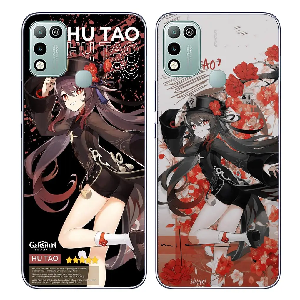 Genshin Impact Hu Tao HuTao for Motorola Moto Edge 40 50 Pro 30 Ultra neo 20 One Fusion G200 E22 E40 E30 E22I Phone Cover Case