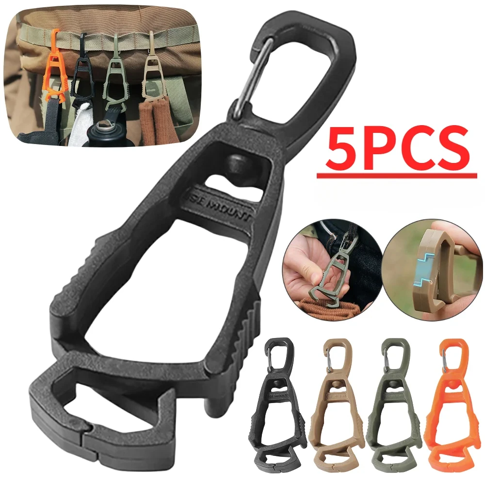 Outdoor Protective Gloves Clip Hanger Multi-purpose Safety Work Gloves Holder Anti-drop Glove Belt Clamp for Worker Construction