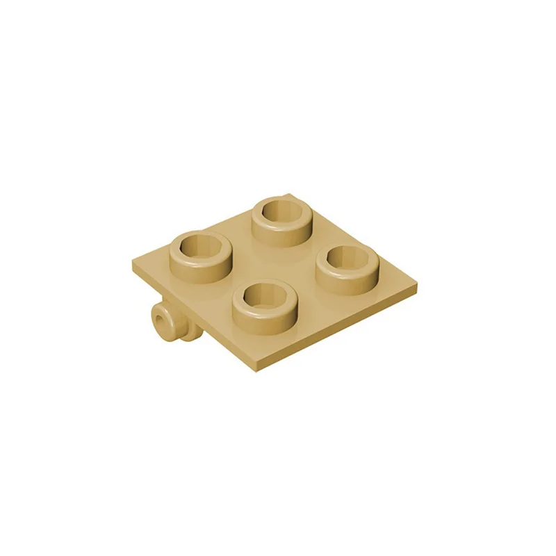 50 Stück 6134 Scharnier-Stein 2 x 2 Oberplatten-Steine Sammlerstücke Modulare GBC-Spielzeuge für technische MOC-Bauwerke Kompatibel – Detail 6