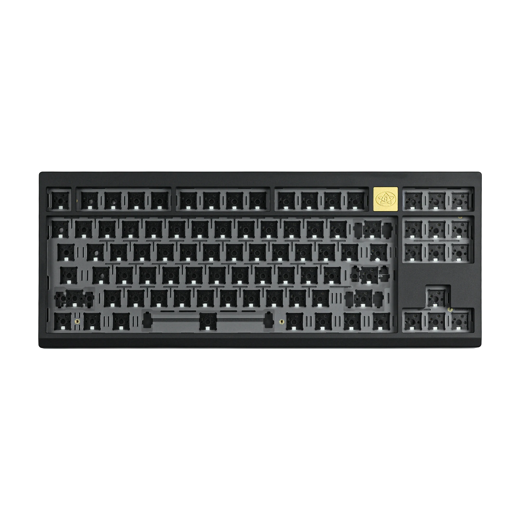 Imagem -02 - Kit de Teclado Mecânico para Jogos com Fio Teclado Hot-swap Modos Usb tipo c sem Fio 24 Ghz Chosfox-leo80