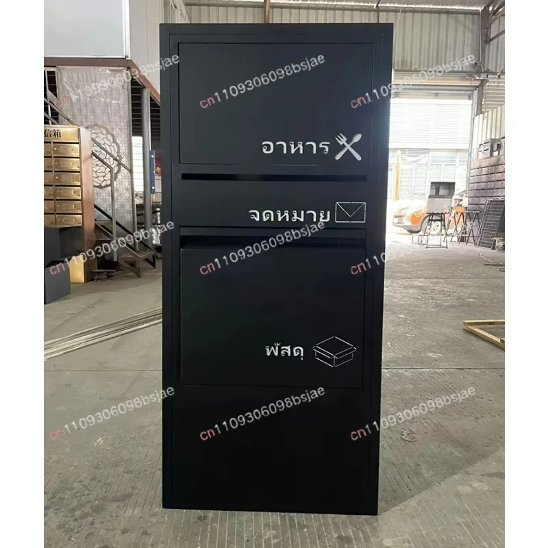 Self-pickup cabinets, personal inbox lockers, anti-theft courier lockers, household office document parcel boxes, export