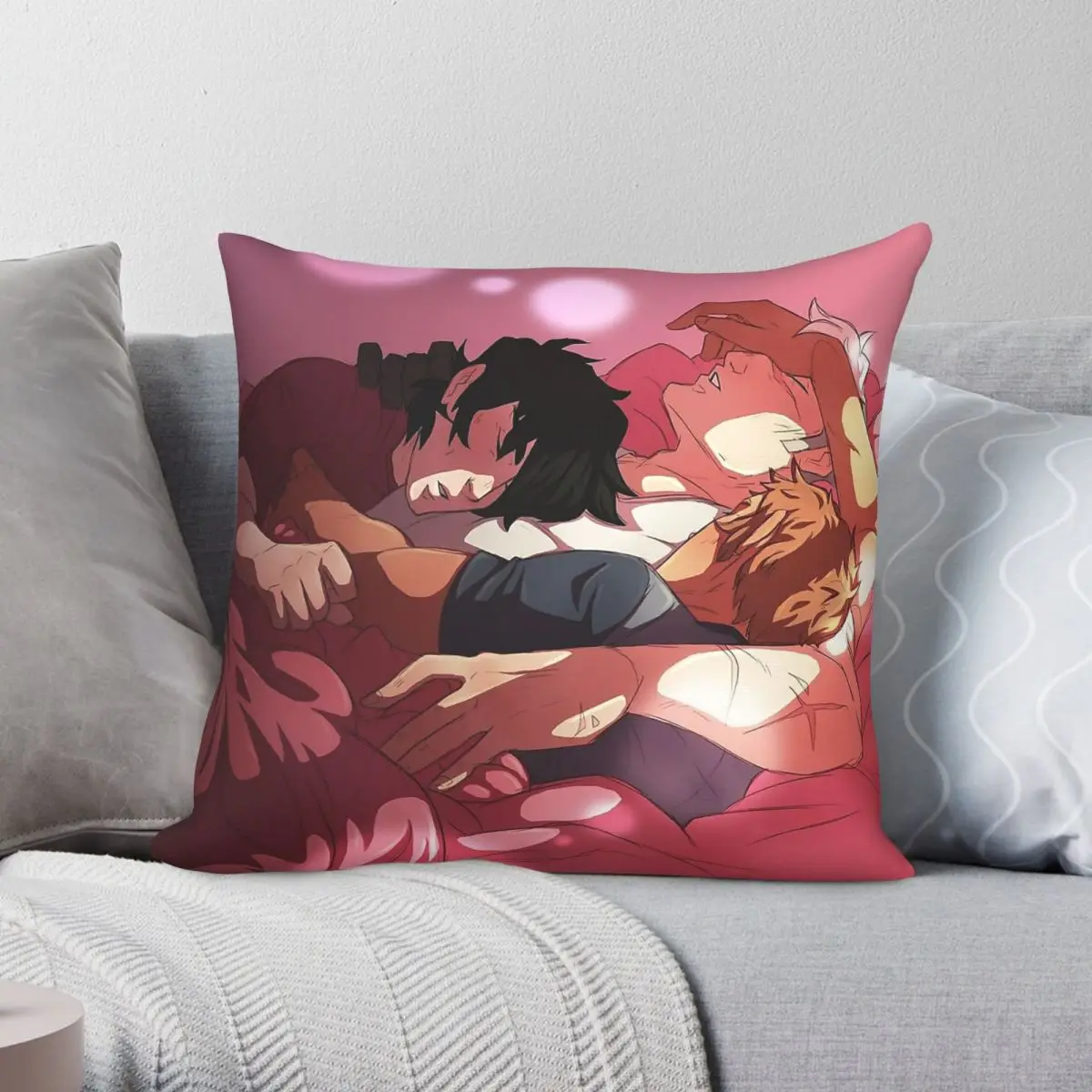 Voltron Legendary Defender Shklance Square Pillowcase Polyester Linen Velvet Pattern Zip Decor Pillow Case Sofa Cushion Cover