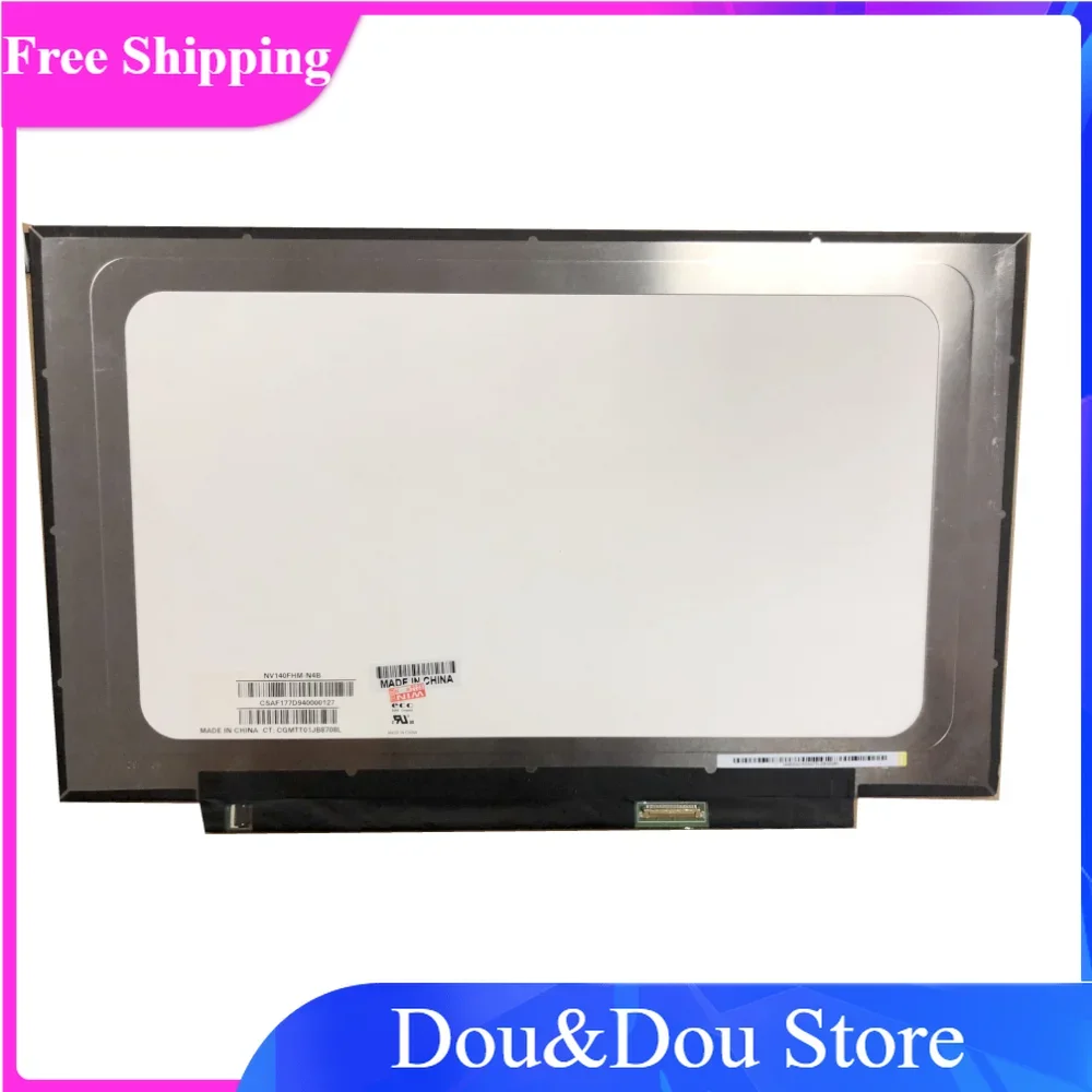 

NV140FHM-N4B fit LP140WF7 SPC1V NV140FHM N41 N47 N4C 1920*1080 30 PIN IPSLCD LED Screen NEW