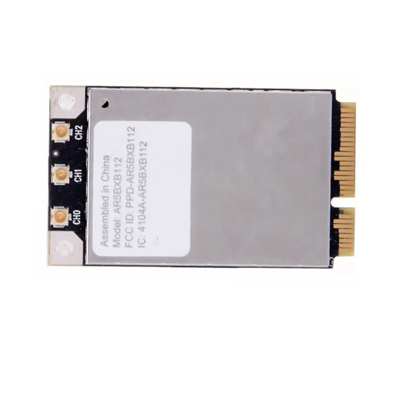 Cartão atheros ar9380, dual-band 802.11n pci-e 450m link para mac pro cartão wifi