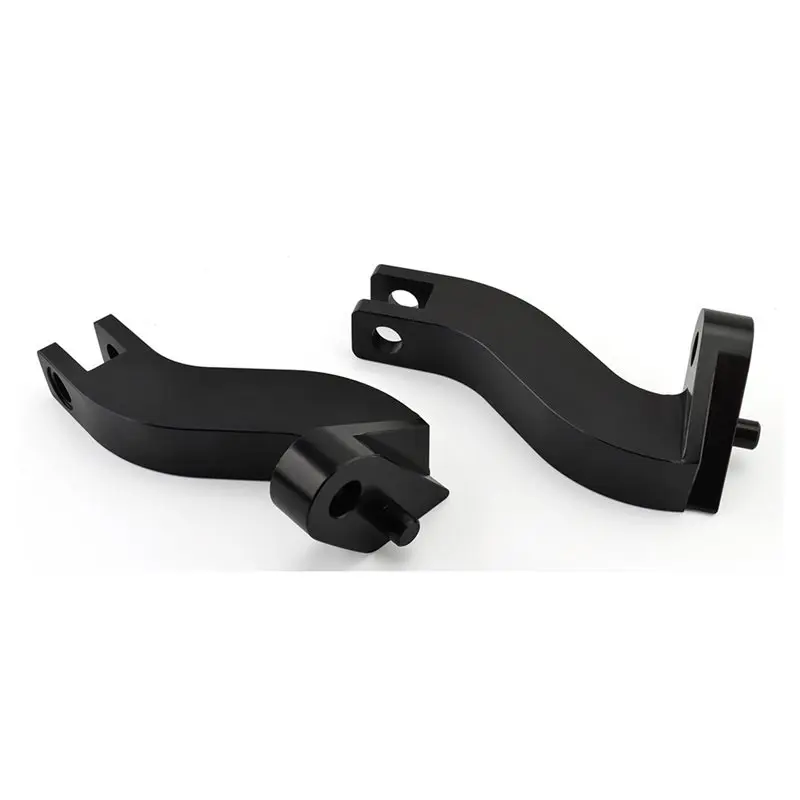 

NEW HOT In Stock-Motorcycle Passenger Rear Foot Pegs Mount Bracket Kit For Touring Road King Street Electra Road Glide 19
