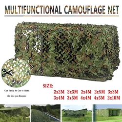 Reinforced forest camouflage network, outdoor camping privacy protection camouflage network, forest landscape, hiking