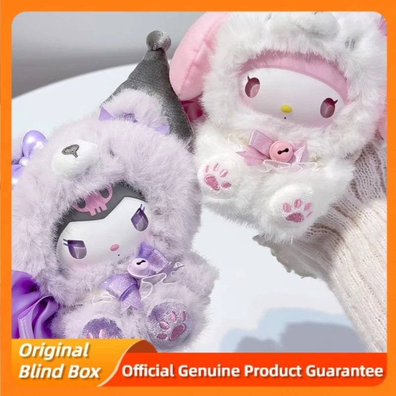 

Подлинная серия Kuromi Melody Fox Island, слепая коробка, модные игрушки, милая виниловая плюшевая сумка, подвеска, коллекционные фигурки, кукла, загадочная коробка, подарок