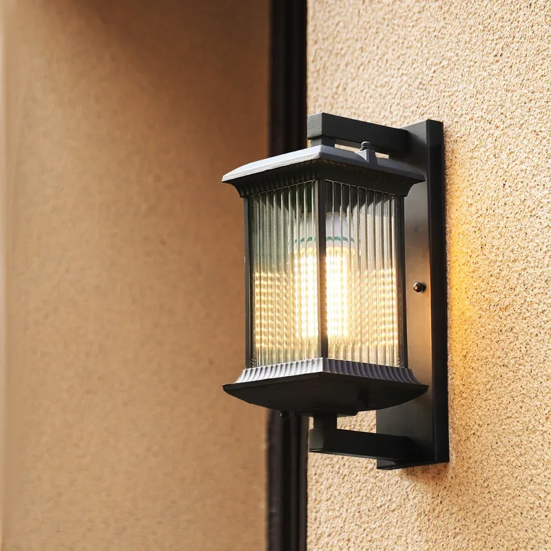 

Уличные настенные светильники на солнечных батареях для дома, сада, балкона и террасы