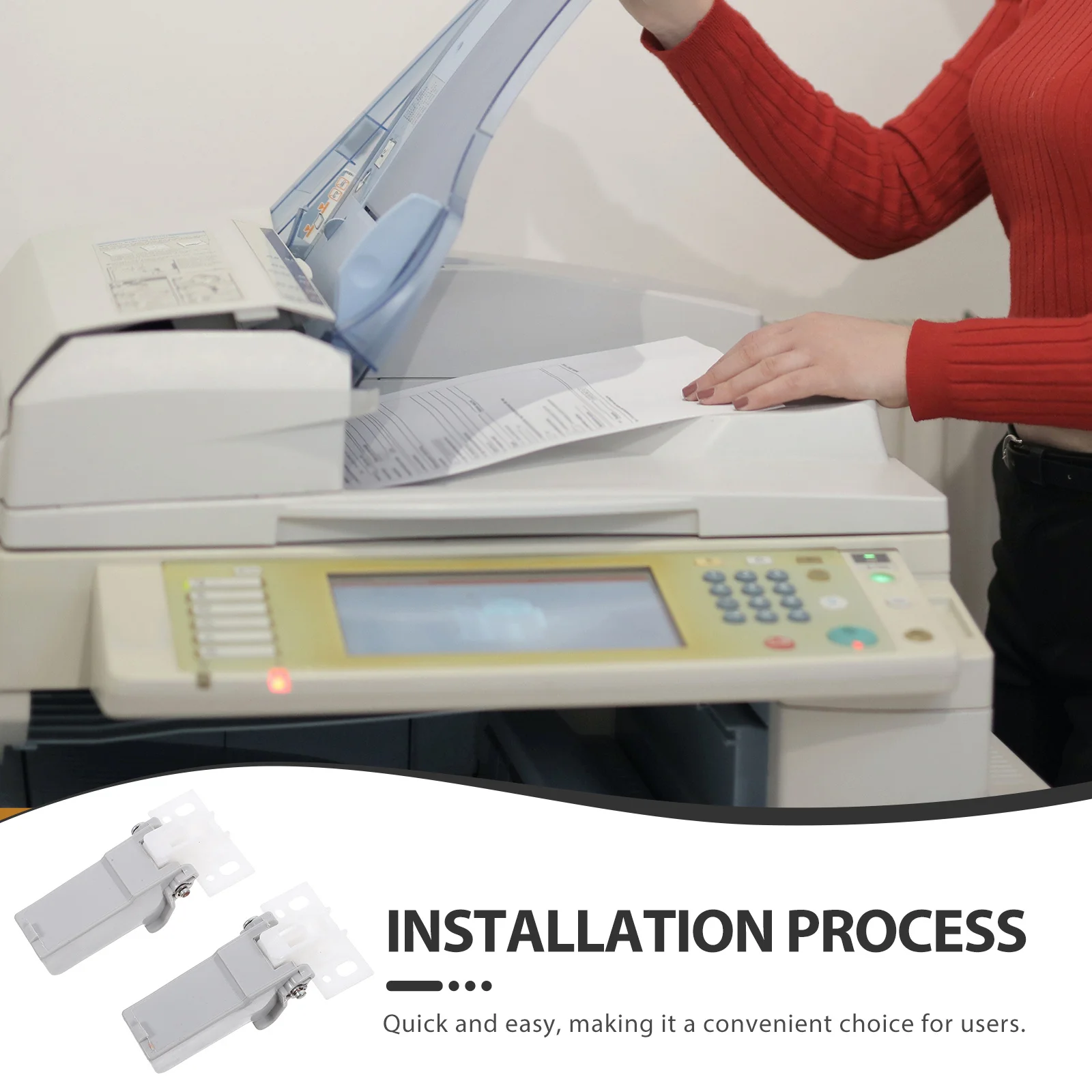 2 قطعة استبدال البلاستيك للطابعة وثيقة المغذية قوس المفصلي متوافق مع كانون Mf5940 Mf5960 Mf5980 Mf6180 Mf6640