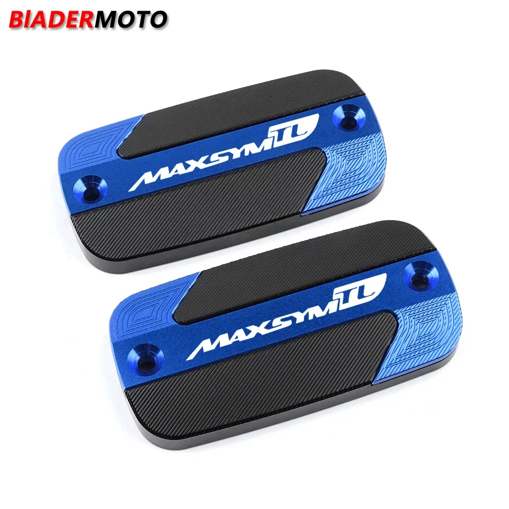 Motorcycle CNC Aluminum Front Brake Fluid Reservoir Cap Cylinder Cover For SYM MAXSYM TL 500 508 Maxsym TL500 TL508 2020-2022