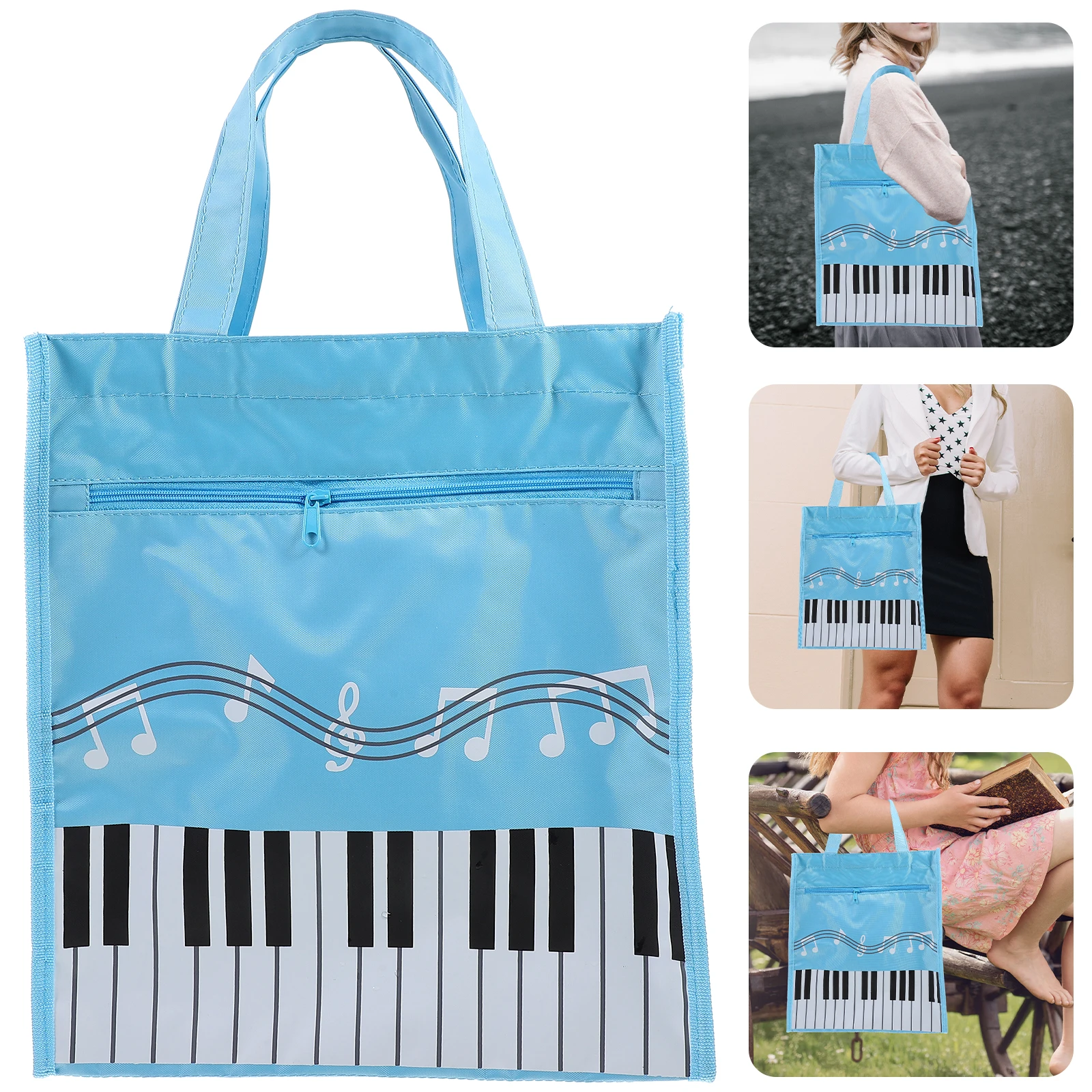

Sheet Large Holder Music Sheet Bag Storage for Keyboard Accessories Score Holder Music Score Bag Portable Durable