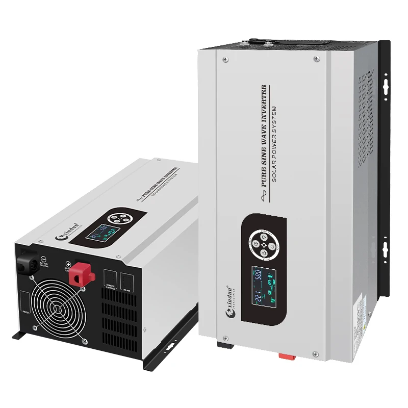 Convertisseur 12v 24v 220v 5000w 6000w Pur Sinus 5000 Watts Onduleurs Et Convertisseur Solaire Hybride 3000w 2000w 24v 4kw