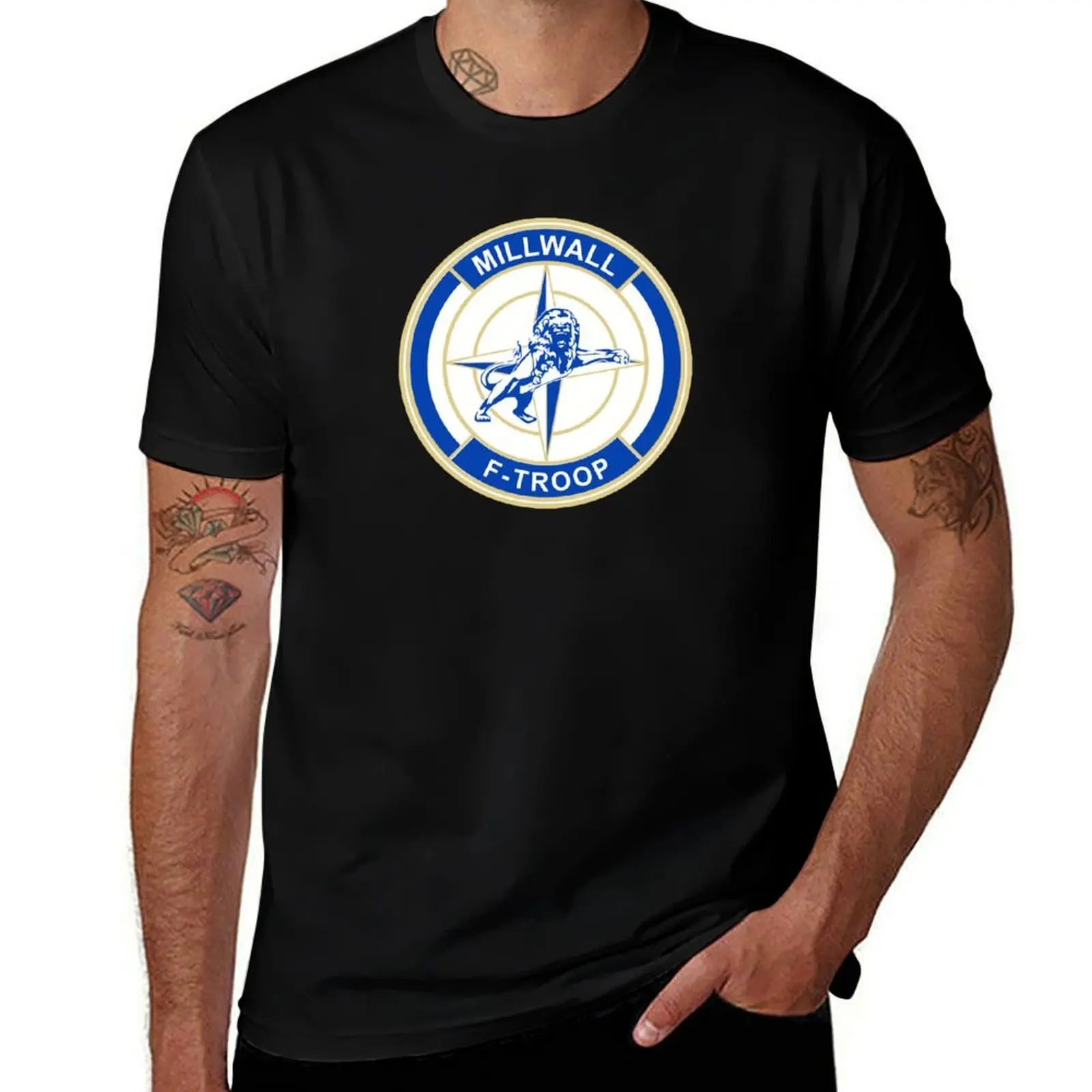 Millwall F-Troop T-Shirt Fashion Letter Print T-Shirt