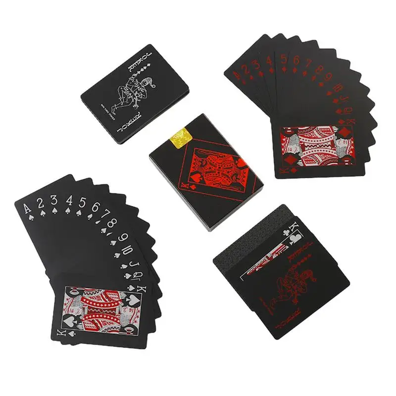 Deck Of Cards 180-degree Bending Design Waterproof Playing Cards Set Easy To Shuffle And Durable Playing Cards Poker Cards For