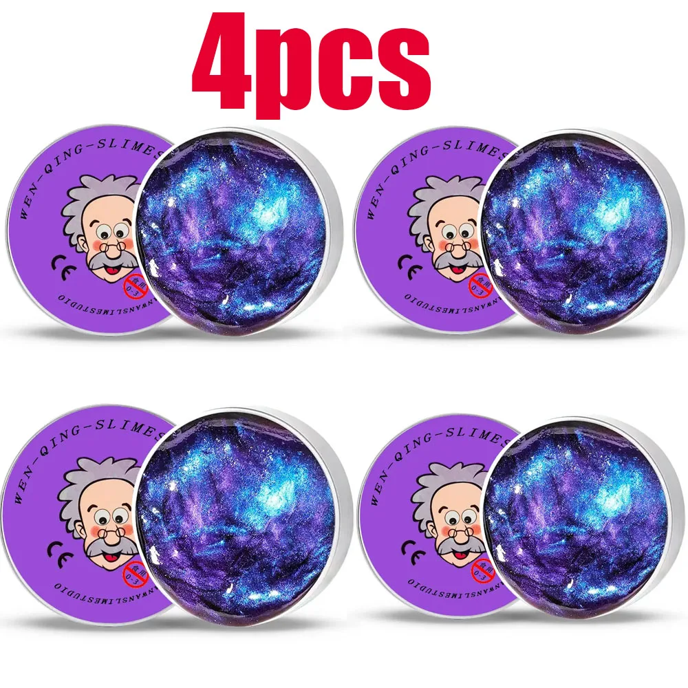 Lab Putty Crystal Clear Glass (1 Pack) Best Thinking Smart Crazy Stress Putty with Tin, Sensory & Bouncing Toy Children Gifts