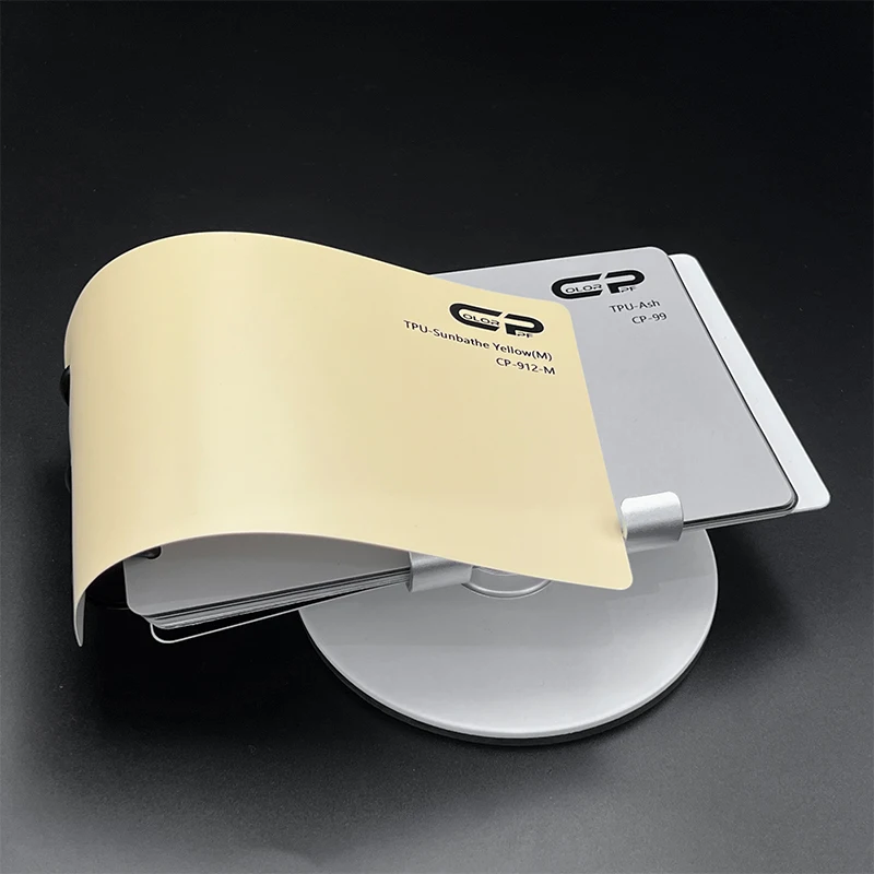 

Matte 1.52*15M TPU Sunbathe Yellow Color Changing Car Wrap Colour PPF Color Car Wrap Black Vinyl Film