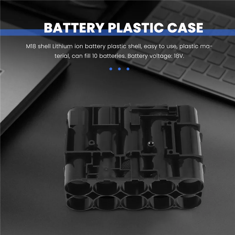 M18 Shell Li- Battery Plastic Case Lithium Battery Protection Case For 18V M18 48-11-1815 3Ah-ABHG