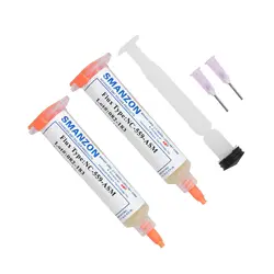 Nc-559-asm Flux Bga Balls,Liquid Solder for Soldering Syringe Solder Paste 10ml Flux for Soldering No Cleaning Welding Tools