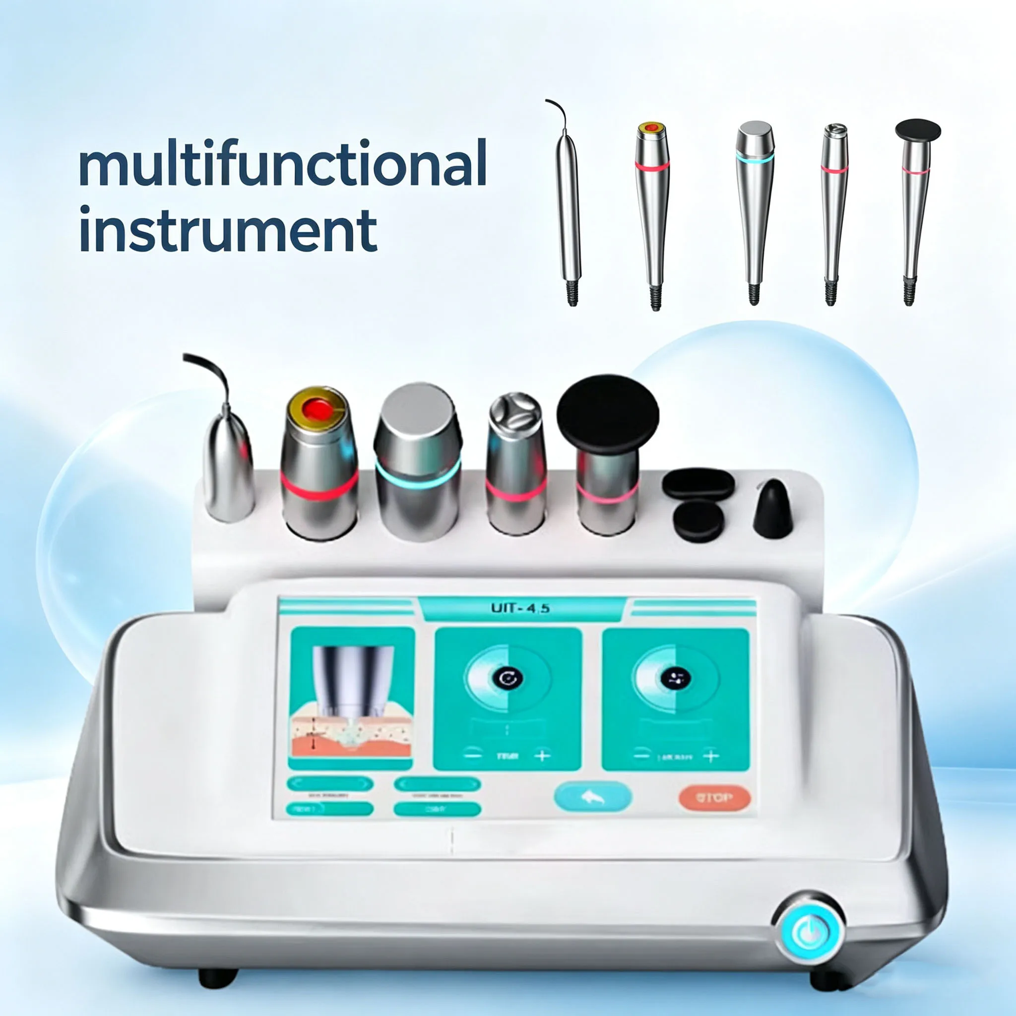 Multi Functional Water Droplet Lifting Comprehensive Device For Facial Cleansing, Firming, And Reducing Fine Lines On The Skin