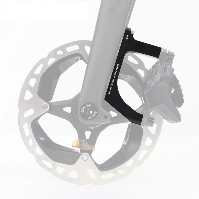 Bicycles Disc Brake Frame Adapter for 160mm Rotor Mountain Bicycles Disc Brake Frame Accessories with Bolts and Washers