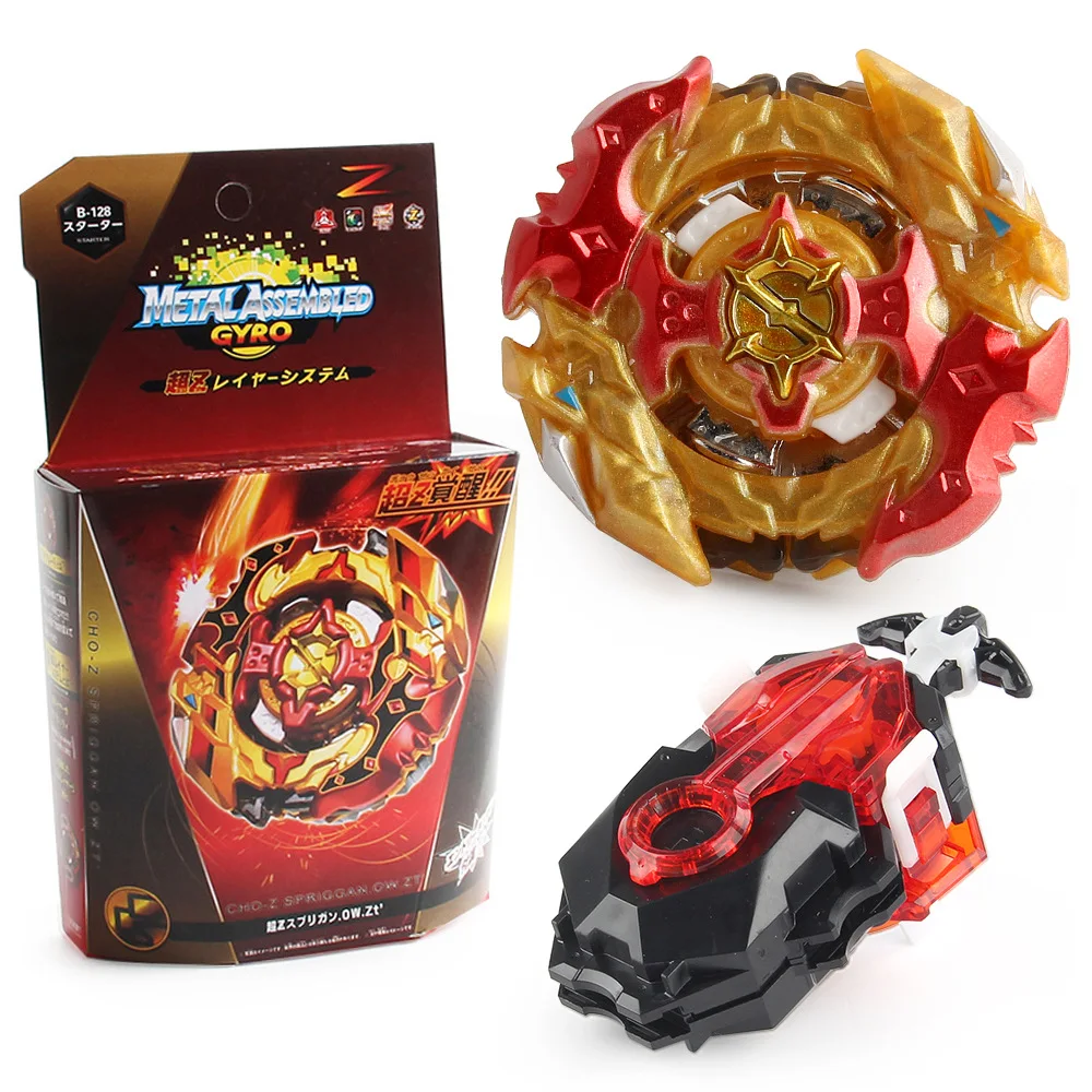 Launcher Set Burst B128 Super Z CHO-Z SPRIGGAN.0W.ZT' Spinning Top Infinity Necessary B-128 Top Force Kids Games Toy