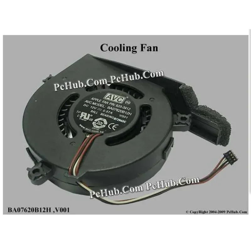 Fan for Apple iMac 20 inch Model 620-3912 607-3309 620-4322