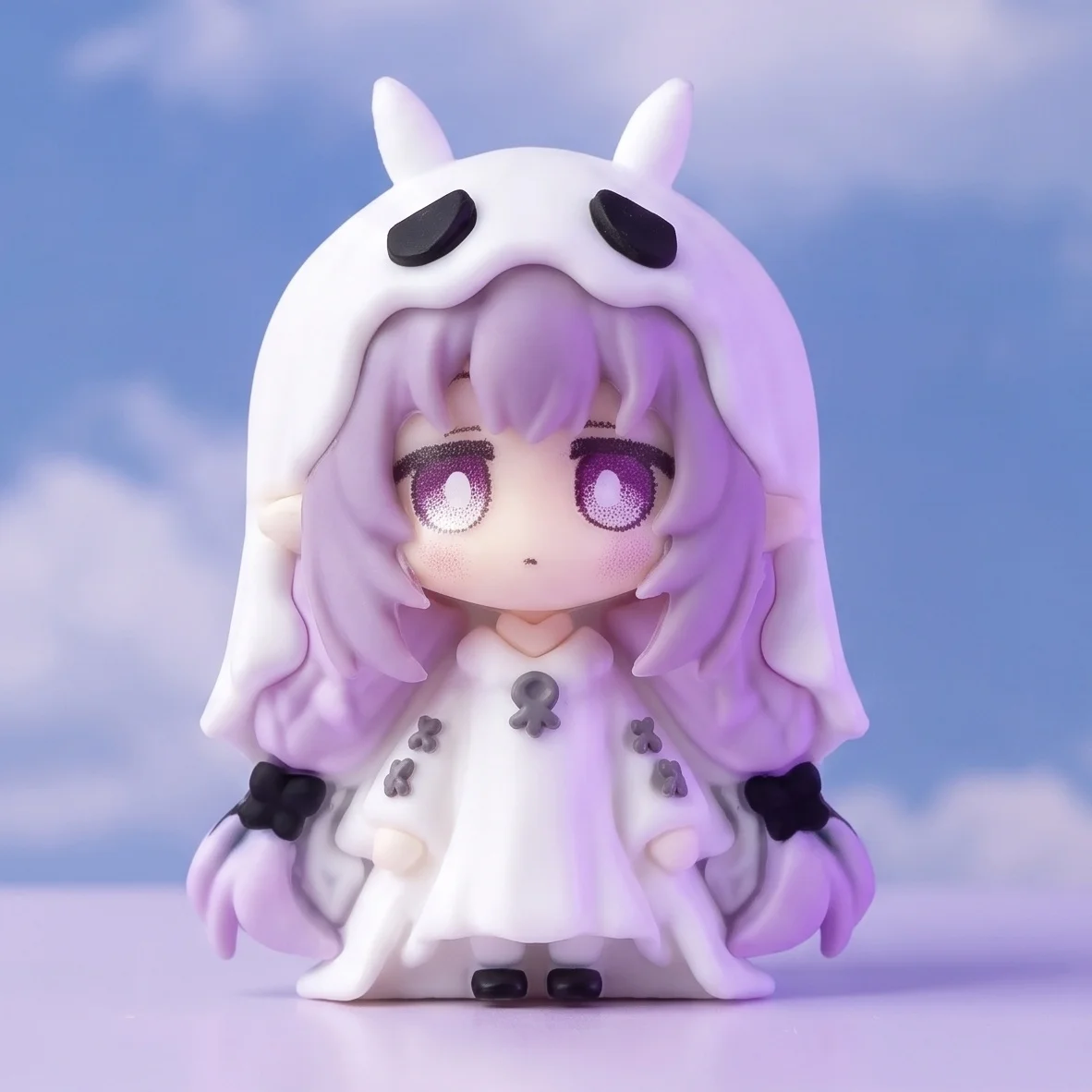 3cm Mini Honkai Star Rail Castorice Chibi Figure Cute Demon Style Q Version GK Game Merchandise Collectible Decorative Gift
